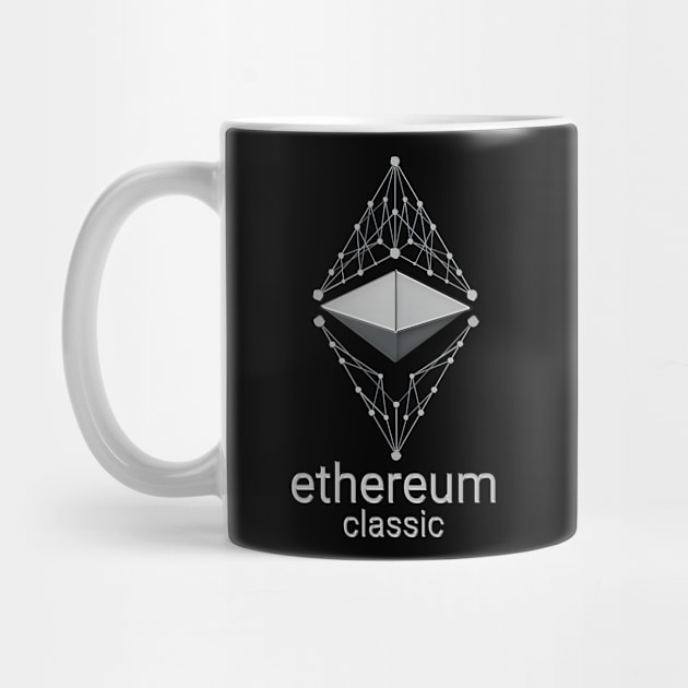 Ethereum Classic Made of Silver by andreabeloque